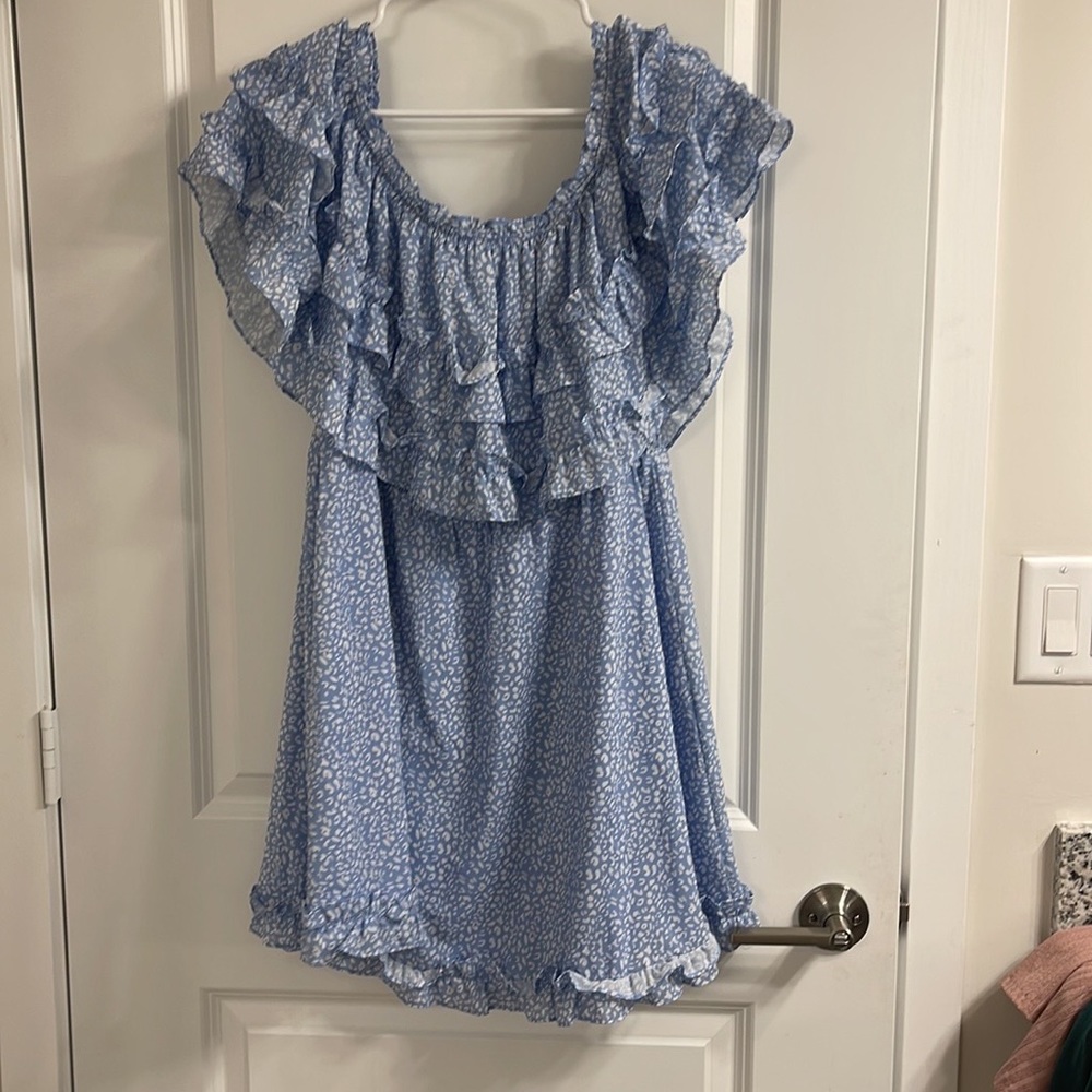 2XL flounce Off the Shoulder dress - Picture 8 of 8